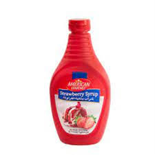 American Gourmet Strawberry Syrup 624g